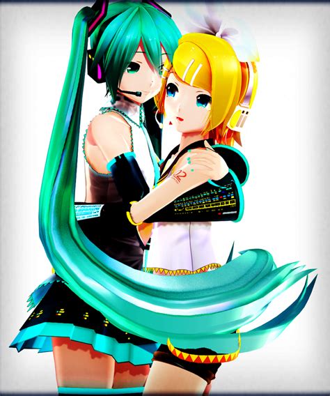 Miku x Rin by Minnemi on DeviantArt