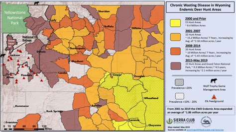 CWD Map_Deer_May 2019 Final - Wyoming Wildlife Advocates