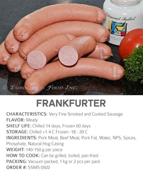 Euro-Swiss Food Inc. | Sausages