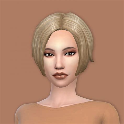 Sims 4 cc short hair sims 4 cc hair with bangs - revolutionbxe