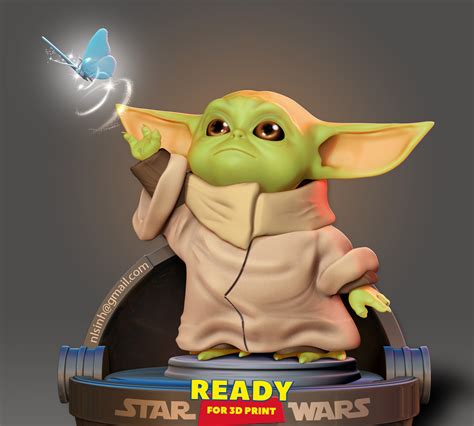 ArtStation - Baby Yoda - Fan art | Resources