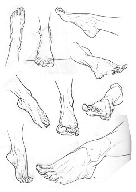 Sketchbook Feet 2 by Bambs79 on deviantART | Sketches, Anatomy art, Anatomy drawing