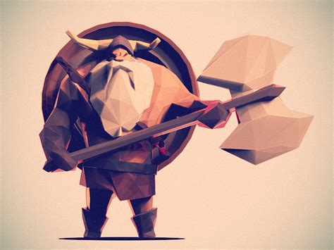 Low Poly - Characters :: Behance