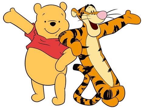 Winnie the Pooh and Tigger Clip Art | Disney Clip Art Galore