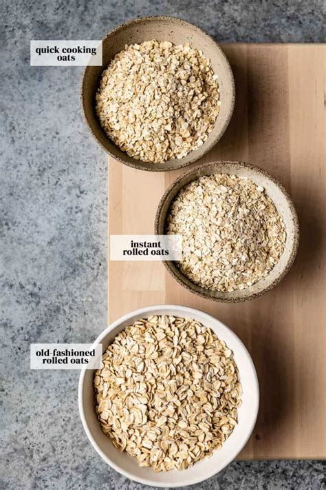 Rolled Oats vs. Quick Oats - Foolproof Living