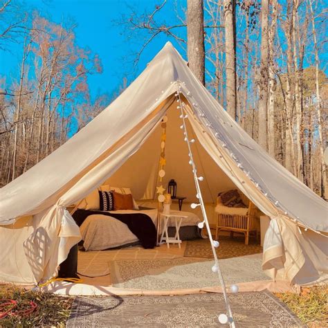 Ideas for Decorating a Glamping Tent | Tent glamping, Backyard tent, Teepee tent camping