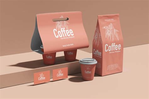 Coffee Packaging Mockup - Mockup Line - Premium Mockup Templates