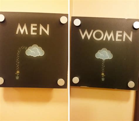 102 Of The Most Creative Bathroom Signs Ever | Bored Panda