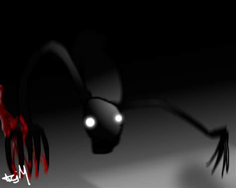 I drew The Rake. : creepypasta