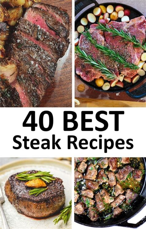 The 40 BEST Steak Recipes - GypsyPlate