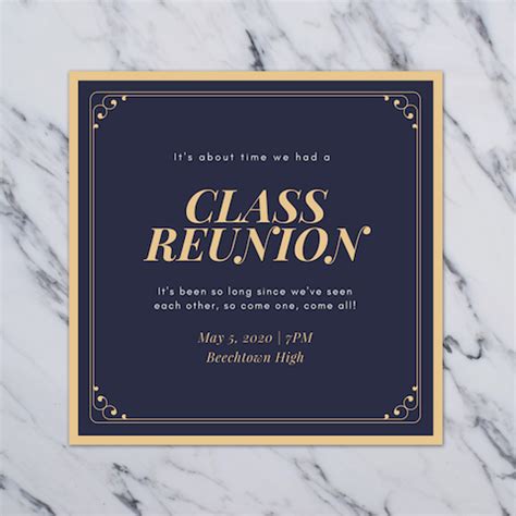 40+ Class Reunion Ideas - Canva