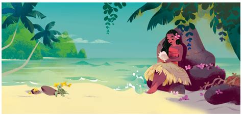 Moana Concept Art - Disney's Moana Photo (40100641) - Fanpop