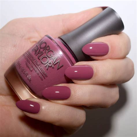 Muted Nail Trend – Morgan Taylor Purple Nail Polish, Purple Nails, Nail Polish Colors, Nail Art ...