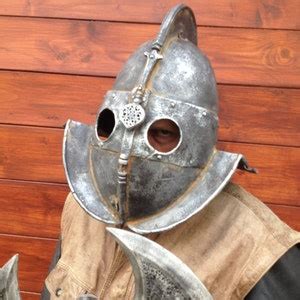 Larp Helmet, Secutor, Gladiator Helmet, Replica Gladiator Helmet, Ancient Armor, Cosplay, Larp ...