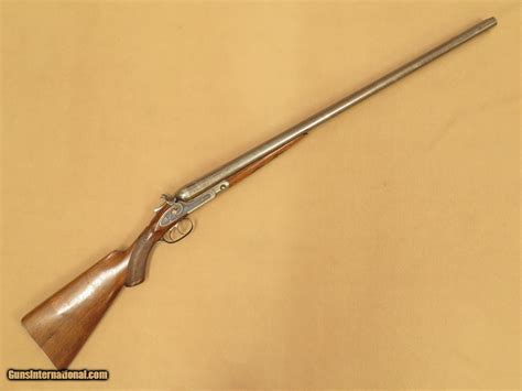 Parker Brothers Double Barrel Shotgun, 1883 Vintage, 12 Gauge