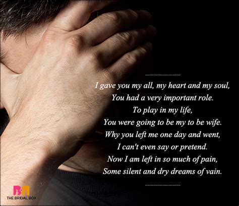 Sad Love Poems For Him & Her: 39 Love Poems To Express Dejection