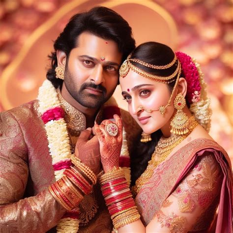 Prabhas and Anushka Shetty's AI-Generated Wedding Photos Spark Online Frenzy - Filmibeat