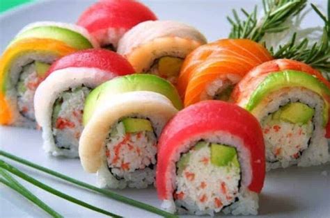 28 Best Rainbow Sushi Roll Recipes