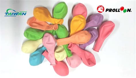 12" Rainbow balloons rubber balloons latex balloon assorted colors | Taiwantrade.com