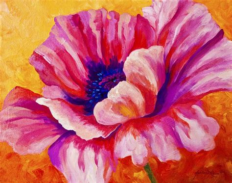 Pink Poppy (With images) | Poppy wall art, Rose painting, Poppy painting