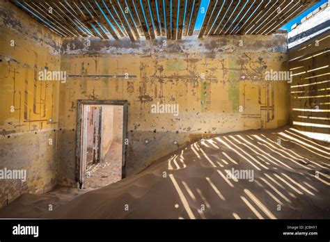 Abandoned ghost town of Kolmanskop in Namibia Stock Photo - Alamy