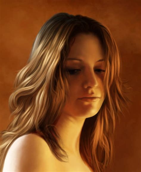 25 Beautiful Digital Painting Portraits Of Women | Design Inspiration | PSD Collector