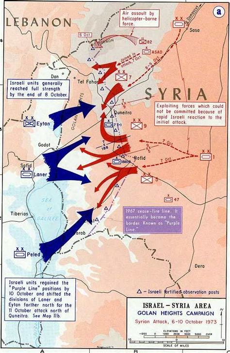 Focus on Jerusalem~Golan Heights Map 1