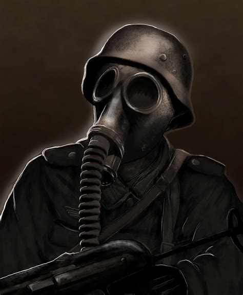 Gasmask Soldier by JonnyEklund on DeviantArt