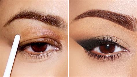 Why this technique on hooded eyes is better than winged eyeliner – Artofit