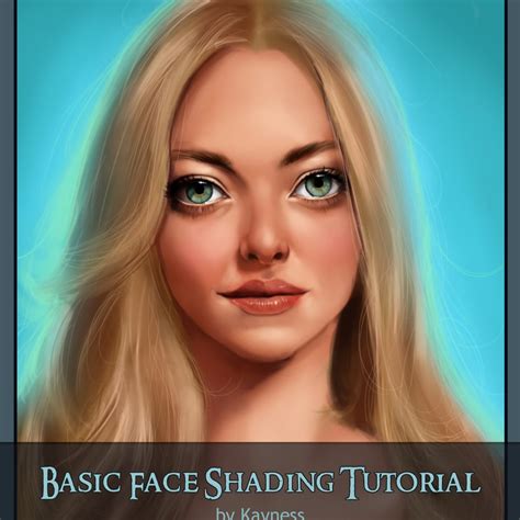 digital art tutorial face shading - Alline Virden