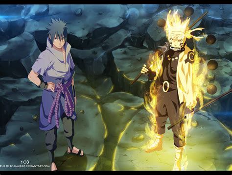 Naruto and Sasuke vs Madara! Final Battle – Naruto 673 | Daily Anime Art