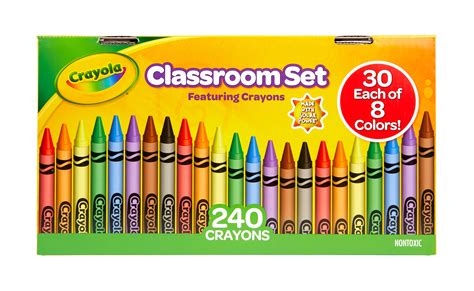 Crayola Classroom Set Crayons, Teacher Supplies, 240 Count - Walmart.com