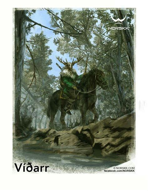 Vidarr - dios del bosque, naturaleza, venganza, el silencio ...