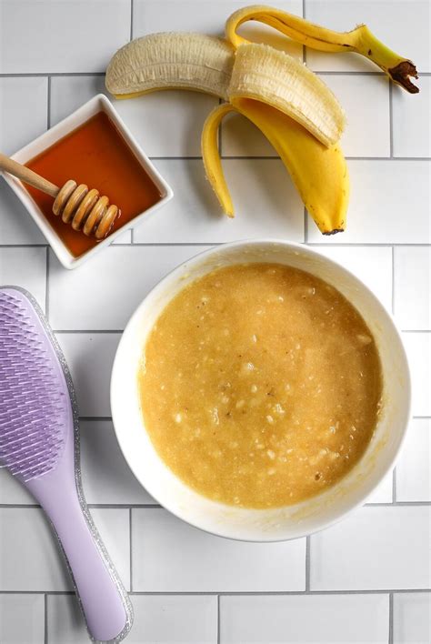 Luxurious Homemade Banana Hair Mask - The Produce Moms