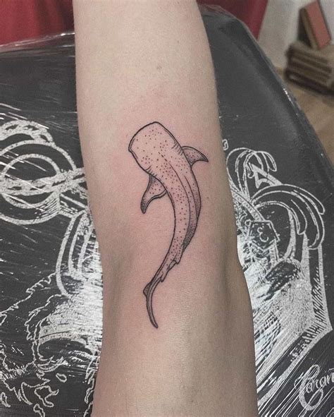 Whale Shark Tattoo: Cute and Simplistic