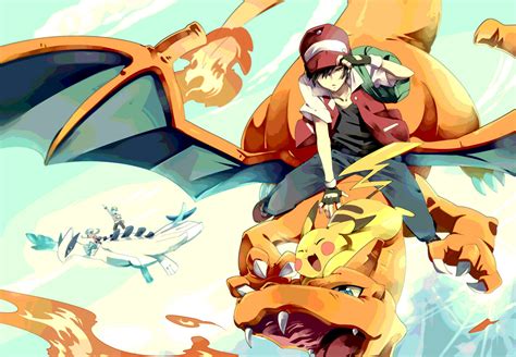 Pokemon Trainer Red Wallpaper : pokemon