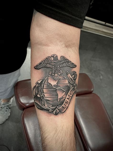 Marine Corps Logo Tattoo