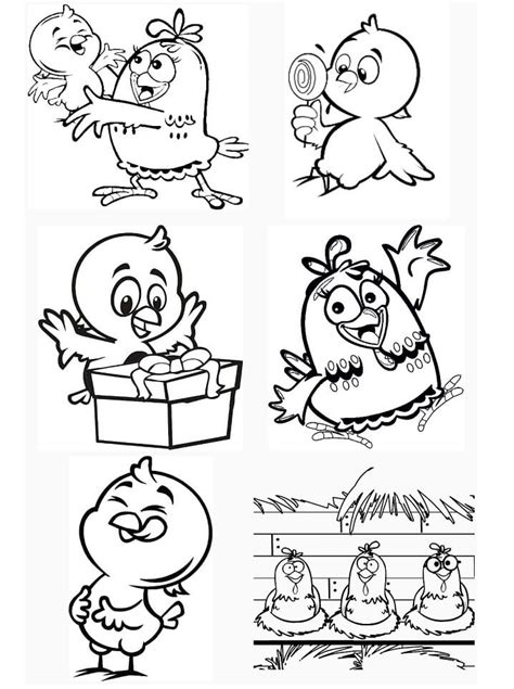 Galinha Pintadinha 6 Coloring Page - Free Printable Coloring Pages for Kids