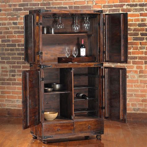 Bring A Touch Of Rustic Elegance To Your Home Bar With A Bar Cabinet - Home Cabinets