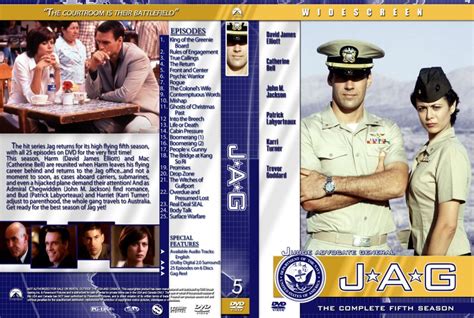 JAG: Judge Advocate General - Season 05 - TV DVD Custom Covers - JAG Season 05-3240 :: DVD Covers