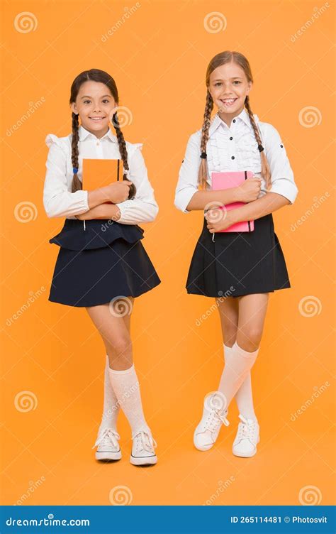 Friendship Goals. Cute School Girls with Books. First Day at School ...