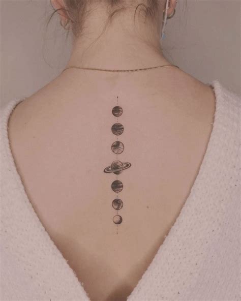 Simple Solar System Tattoo Design - Design Talk