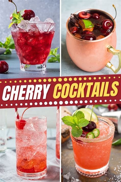 10 Easy Cherry Cocktails - Insanely Good