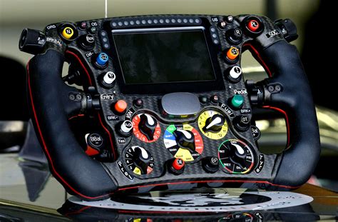 An Inside Look at the Insanely Complex Formula 1 Steering Wheel | WIRED