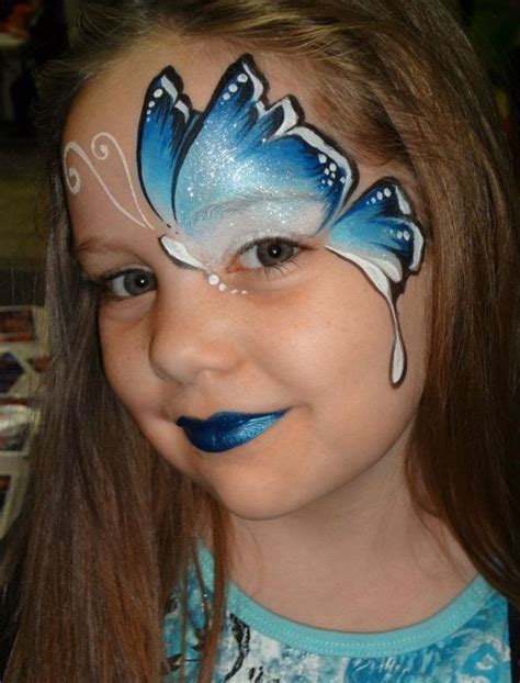 Butterfly Face Painting For Kids