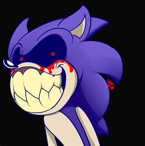 Smile Sonic.EXE by InvdrScar on DeviantArt