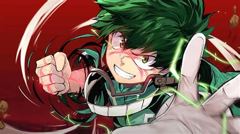 Izuku Midoriya My Hero Academia Anime Fondo de pantalla 4k HD ID:3393