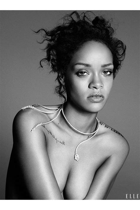 Rihanna's Risque Cover Shoot For ELLE Magazine - lifewithoutandy