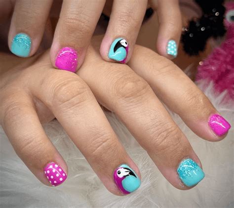 50 Flamingo Nail Ideas to Rock Your Mani