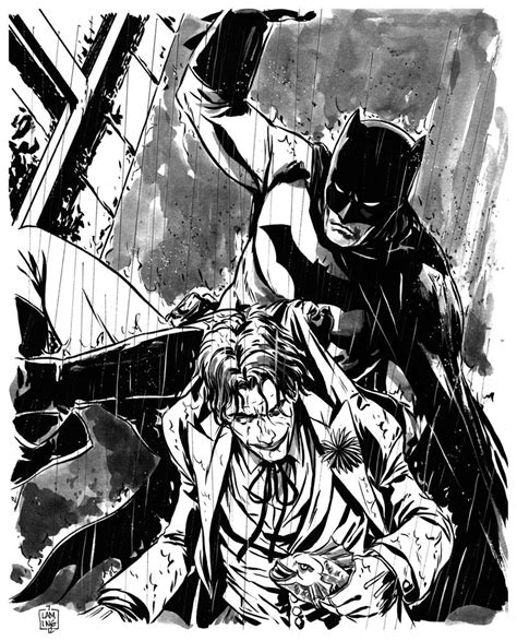 Batman and The Joker commission by MarcLaming on DeviantArt